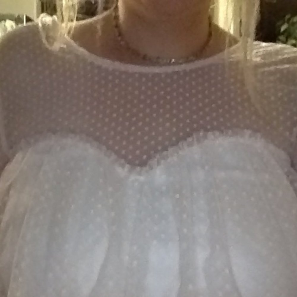 White Guess blouse